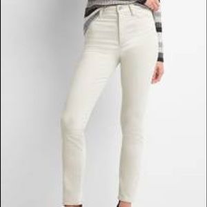 Light Grey High Waisted True Skinny Jeans